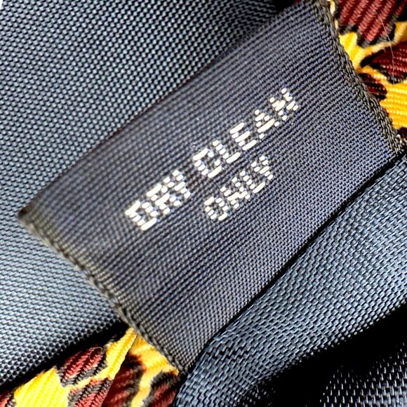 Harold Powell Silk Dress Tie Made in USA Geometric Diamond Pattern‎ 59" 4" - Picture 8 of 11